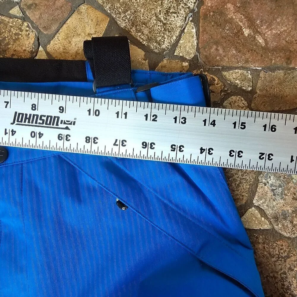 Killtec Level 3 Men's Ski Bib Pants Blue Waterproof & Windproof Size M